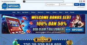 MPOSMS – CLAIM BONUS DEPOSIT 100% SLOT GAMES MEMBER BARU LANGSUNG DIDEPAN