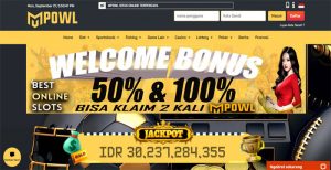 MPOWL – BONUS SLOT 100% MEMBER BARU CLAIM LANGSUNG DIDEPAN