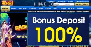 MIXSLOT – WELCOME BONUS DEPOSIT 100% SLOT GAMES MEMBER BARU