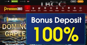 PREMIUM303 – WELCOME BONUS DEPOSIT 100% SLOT GAMES MEMBER BARU