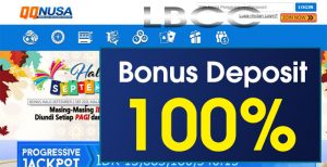 QQNUSA – WELCOME BONUS DEPOSIT 100% SLOT GAMES NEW MEMBER