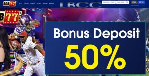 SOB77 – BONUS DEPOSIT PERDANA 50% SLOT GAMES MEMBER BARU