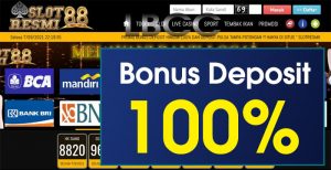 SLOTRESMI88 – BONUS DEPOSIT 100% SLOT GAMES MEMBER BARU