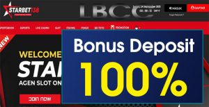 STARBET138 – WELCOME BONUS DEPOSIT 100% SLOT GAMES MEMBER BARU