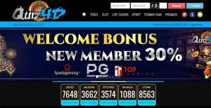 QUIZ4D – AGEN TOGEL TERPERCAYA WELCOME BONUS SLOT GAMES 30% MEMBER BARU CLAIM LANGSUNG DIDEPAN