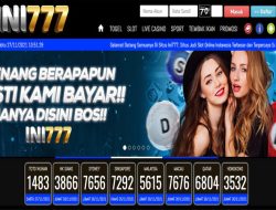 INI777 – BONUS SLOT 50% NEW MEMBER (CLAIM BONUS LANGSUNG DIDEPAN)