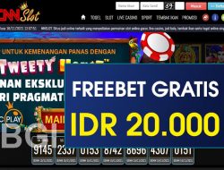 CNNSLOT – FREEBET GRATIS TERBARU TANPA DEPOSIT RP 20.000