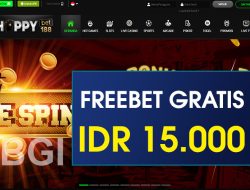 HAPPYBET188 – FREEBET GRATIS TERBARU TANPA DEPOSIT RP 15.000