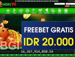 HOKI99 – FREEBET GRATIS TERBARU TANPA DEPOSIT RP 20.000