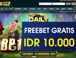 INI188 – FREEBET GRATIS TERBARU TANPA DEPOSIT RP 10.000