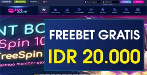 SEXYSLOTO – FREEBET GRATIS TERBARU TANPA DEPOSIT RP 20.000