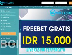 WINLOTRE – FREEBET GRATIS TERBARU TANPA DEPOSIT RP 15.000