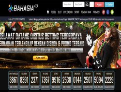 BAHAGIA4D – SITUS JUDI SLOT & TOGEL ONLINE TERPERCAYA SEINDONESIA