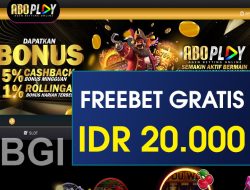 ABOPLAY – FREEBET GRATIS TERBARU TANPA DEPOSIT RP 20.000