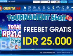 GURITA168 – FREEBET GRATIS TERBARU TANPA DEPOSIT RP 25.000