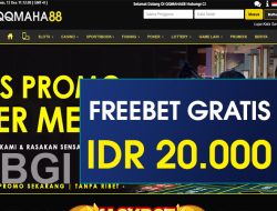 QQMAHA88 – FREEBET GRATIS TERBARU TANPA DEPOSIT RP 20.000