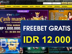 SERA77 – FREEBET GRATIS TERBARU TANPA DEPOSIT RP 12.000