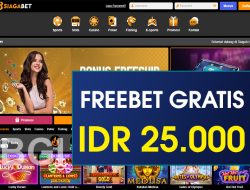 SIAGABET – FREEBET GRATIS TERBARU TANPA DEPOSIT RP 25.000