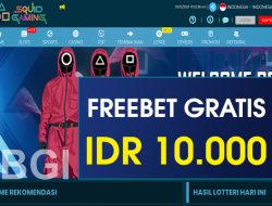 SQUIDGAMING – FREEBET GRATIS TERBARU TANPA DEPOSIT RP 10.000