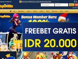 TOGELKITA – FREEBET GRATIS TERBARU TANPA DEPOSIT RP 20.000