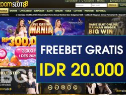 ZOOMSLOT88 – FREEBET GRATIS TERBARU TANPA DEPOSIT RP 20.000