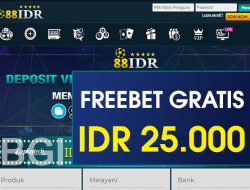 88IDR – FREEBET GRATIS TERBARU TANPA DEPOSIT RP 25.000