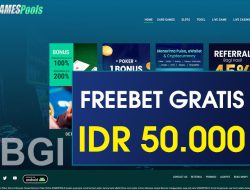 GAMESPOOLS – FREEBET GRATIS TERBARU TANPA DEPOSIT HINGGA RP 50.000