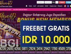 RASA4D – FREEBET GRATIS TERBARU TANPA DEPOSIT RP 10.000