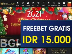 ROYALWIN – FREEBET GRATIS TERBARU TANPA DEPOSIT RP 15.000