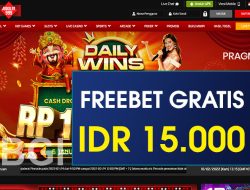 JUDISLOT999 – FREEBET GRATIS TERBARU TANPA DEPOSIT RP 15.000