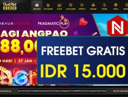 JUDISLOT888 – FREEBET GRATIS TERBARU TANPA DEPOSIT RP 15.000