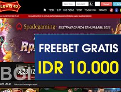 LEVIS4D – FREEBET GRATIS TERBARU TANPA DEPOSIT RP 10.000