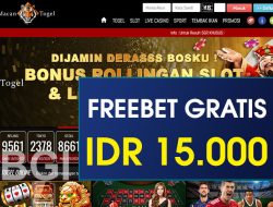 MACANTOGEL – FREEBET GRATIS TERBARU TANPA DEPOSIT RP 15.000