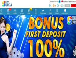 BETSURGA – WELCOME BONUS DEPOSIT 100% SLOT GAMES CLAIM DI DEPAN