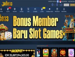 JAGO33 – BONUS SLOT GAMES 100% NEW MEMBER CLAIM LANGSUNG DIDEPAN