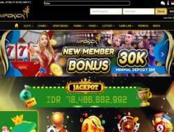 MPOKICK – WELCOME BONUS DEPOSIT SLOT GAMES 100% MEMBER BARU CLAIM DI DEPAN