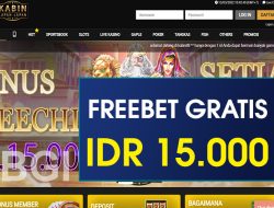 KABIN88 – FREEBET GRATIS TERBARU TANPA DEPOSIT RP 15.000