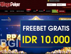 9NAGAPOKER – FREEBET GRATIS TERBARU TANPA DEPOSIT RP 10.000