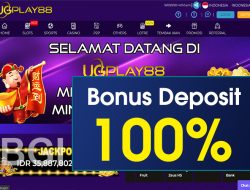 UGPLAY88 – BONUS SLOT 100% NEW MEMBER CLAIM BONUS LANGSUNG DIDEPAN