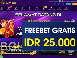 UGPLAY88 – FREEBET GRATIS TERBARU TANPA DEPOSIT RP 25.000