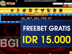 WD138 – FREEBET GRATIS TERBARU TANPA DEPOSIT RP 15.000