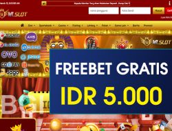 WLSLOT – FREEBET GRATIS TERBARU TANPA DEPOSIT RP 5.000