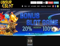 UNSURSLOT – WELCOME BONUS DEPOSIT 100% SLOT GAMES MEMBER BARU