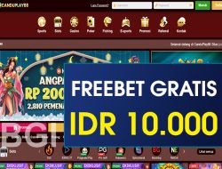 CANDUPLAY88 – FREEBET GRATIS TERBARU TANPA DEPOSIT RP 10.000