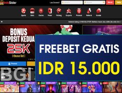 INDOSLOTER – FREEBET GRATIS TERBARU TANPA DEPOSIT RP 15.000