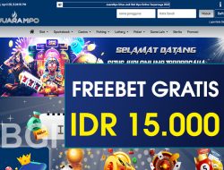 JUARAMPO – FREEBET GRATIS TERBARU TANPA DEPOSIT RP 15.000