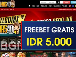 MAS4D – FREEBET GRATIS TERBARU TANPA DEPOSIT RP 5.000