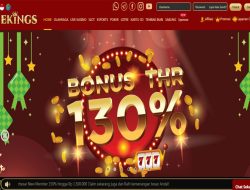 EKINGS – BONUS DEPOSIT THR 130% SEMUA MEMBER