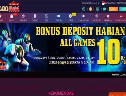 LGOHOKI – BONUS DEPOSIT HARIAN 10% KLAIM 3 KALI SEHARI ALL MEMBER