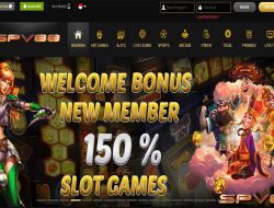 SPV88 – EXTRA BOONUS DEPOSIT 150% SLOT GAMES MEMBER BARU